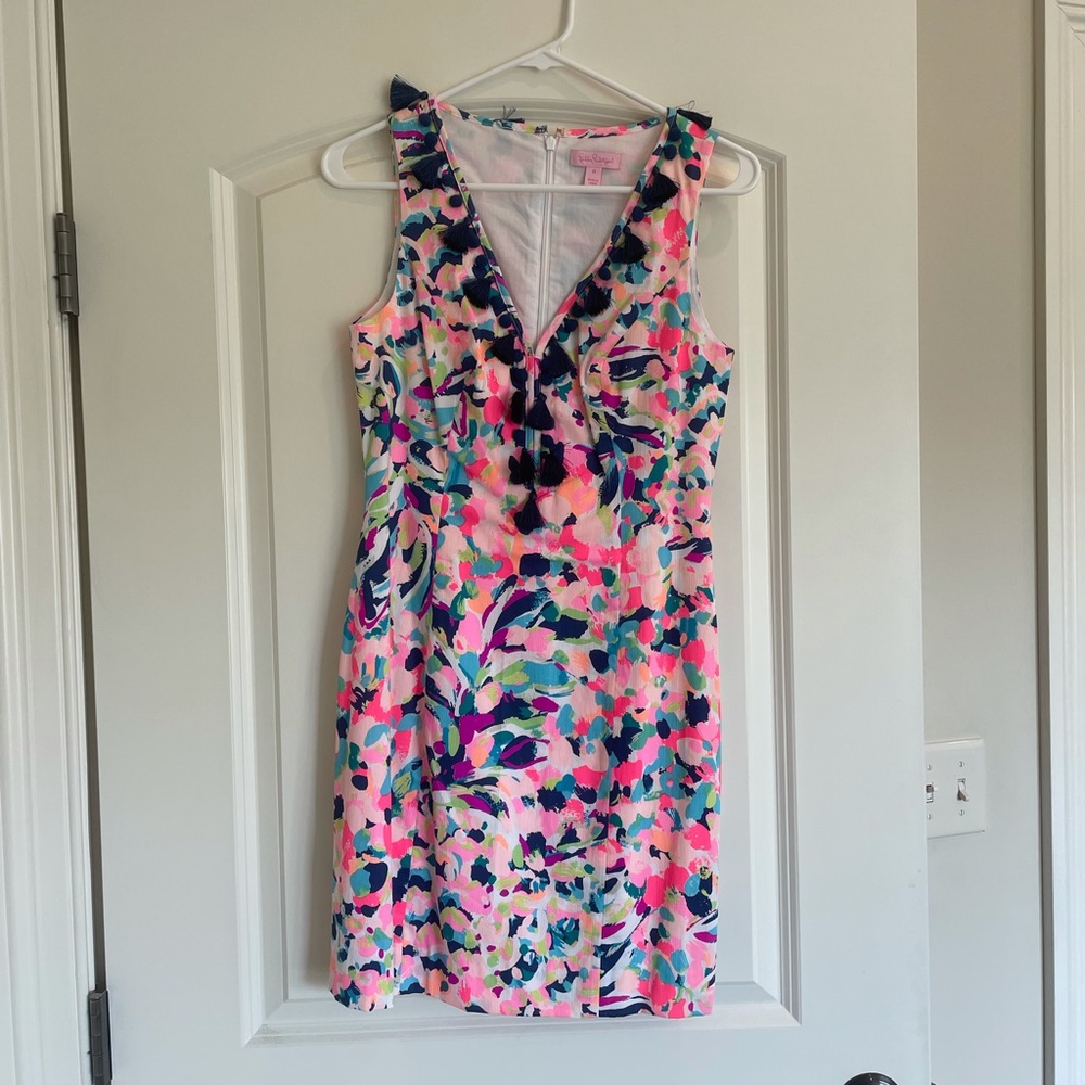 Lilly Pulitzer Multicolor Sleeveless Shift Dress - Women’s 0